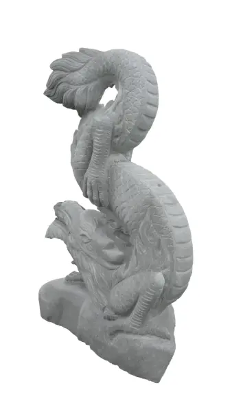 Product image 3 of the product “Dragon tail up, Head ground, Height 100 cm ”